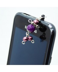 Bijou de portable poupee violet