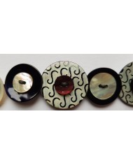 bracelet boutons nacre