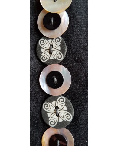 bracelet boutons nacre bracelet boutons nacre