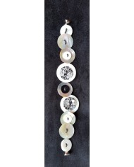 bracelet boutons nacre