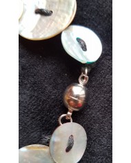 bracelet boutons nacre