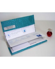 Porte chéquier, collection Arielle