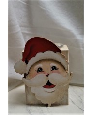 Bougeoir double père noël