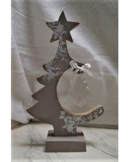 Sapin décoratif stylisé