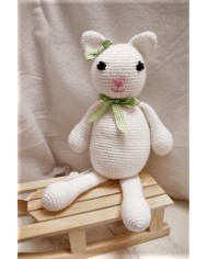 Doudou en laine - Chat