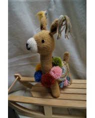 Doudou en laine - Lama