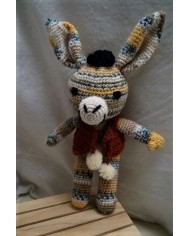 Doudou en laine - Âne