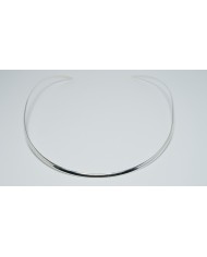 Tour de cou rigide en argent - BAZ