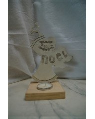 Bougeoir ange de noël