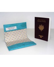 Porte passeport, collection Arielle