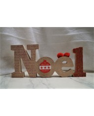 Silhouette "noël" en bois (modèle médium)