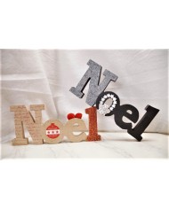 Silhouette "noël" en bois (modèle médium)