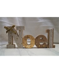  Silhouette "Noël" En Bois (Modèle Médium)