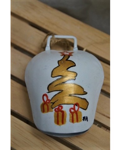 Décoration de sapin - Cloches métalliques