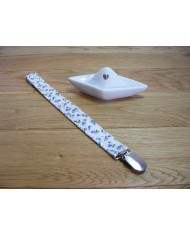 Attache tétine, collection Perrine