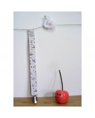 Attache tétine, collection Camille
