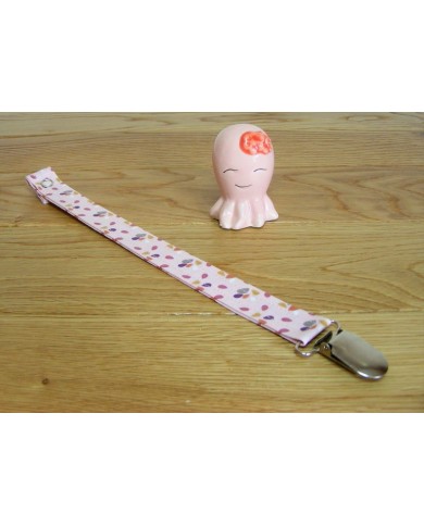 Attache tétine, collection Romane