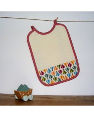 Bavoir, collection Cyriel bleu