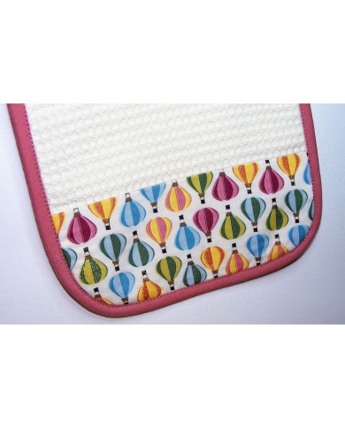 Bavoir, collection Cyriel bleu