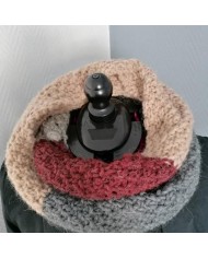  Snood en laine multicolore