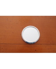 Miroir de poche femme au chapeau