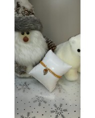 Bracelet épi aux couleurs d'automne