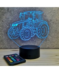 Lampe illusion tracteur John Deere 16 couleurs & télécommande