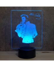 Lampe portrait Elvis Presley 16 couleurs & télécommande