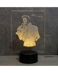 Lampe portrait Elvis Presley 16 couleurs & télécommande