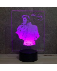 Lampe portrait Elvis Presley 16 couleurs & télécommande