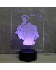 Lampe portrait Elvis Presley 16 couleurs & télécommande