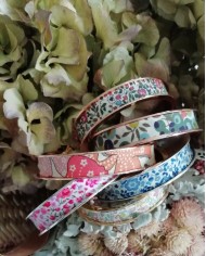 Pendentif chouette en Liberty Katie&Millie multicolore