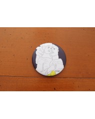 Miroir de poche "Couple amoureux"