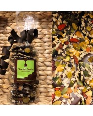 Mendiants mélange vitalité noix et amandes chocolat noir 150g