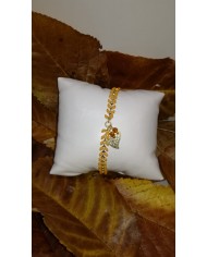 Bracelet épi aux couleurs d'automne