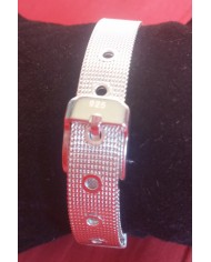 bracelet ceinture argent