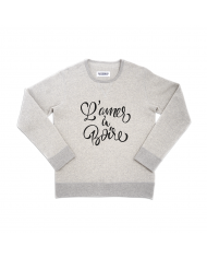 SWEAT "L'AMER À BOIRE" GRIS
