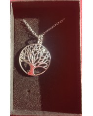 collier arbre de vie argent