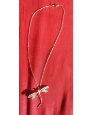 collier libellule