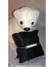 Bracelet "tube" - tissé main perles Miyuki