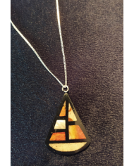 Collier corail et nacre