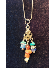 Collier pierres semi précieuses