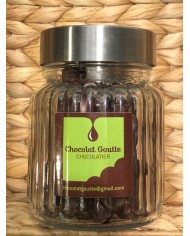 Bonbonnière de 30 Orangettes : zestes d'orange enrobés de chocolat noir 14€