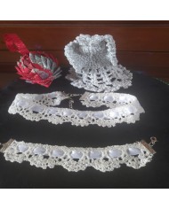 Parure au crochet
