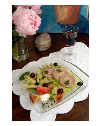 Cou de canard farci 480g