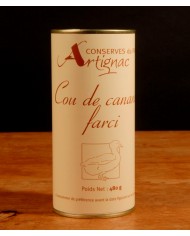 Cou de canard farci 480g