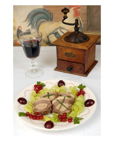 Magret de canard fourré au foie gras 480g