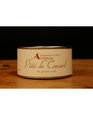 Pâté de canard au poivre vert 