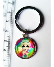 porte  clé poupée lol