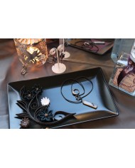 Porte bijoux "Opéra" vert/bleu foncé